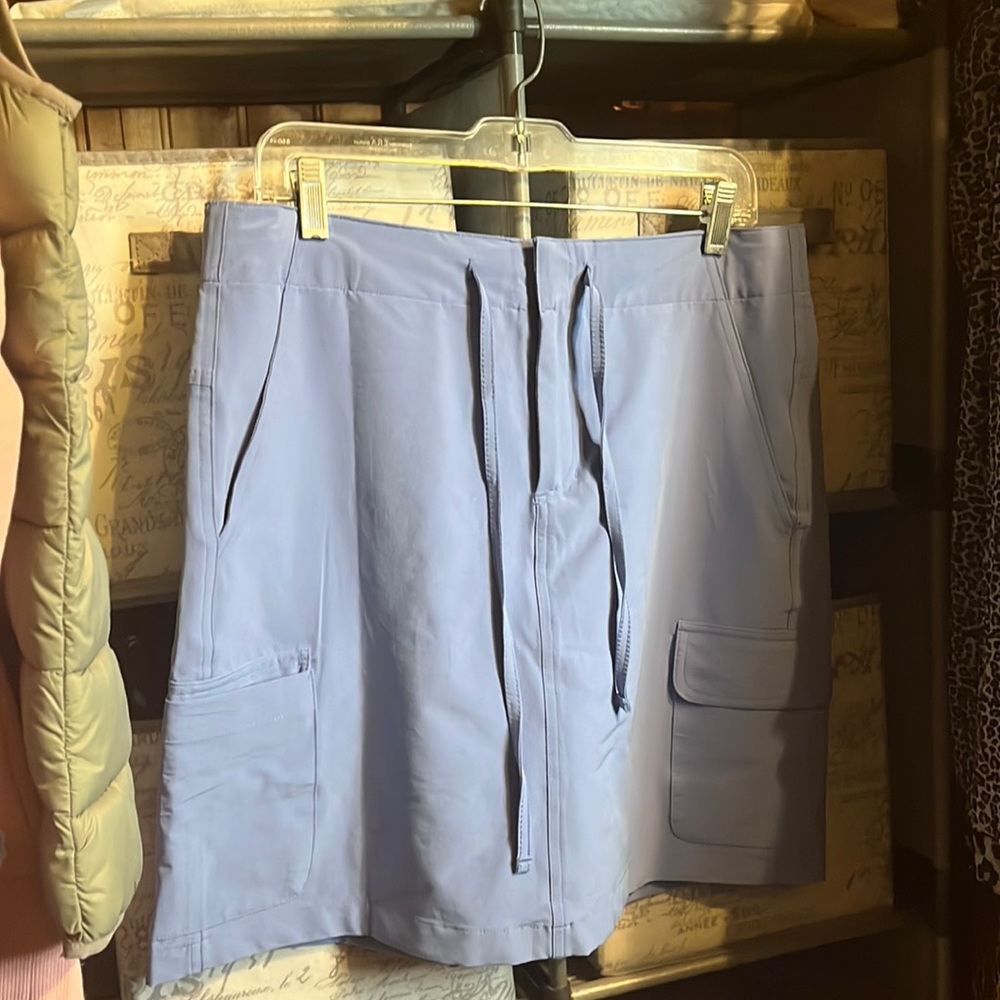 Jockey P2P Baby Blue Golf Skort, M